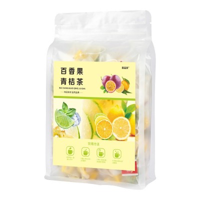 青桔百香果茶夏季冷泡柠檬水组合茶代发水果茶金桔柠檬百香果图4