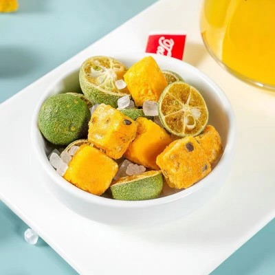 青桔百香果茶夏季冷泡柠檬水组合茶代发水果茶金桔柠檬百香果图3