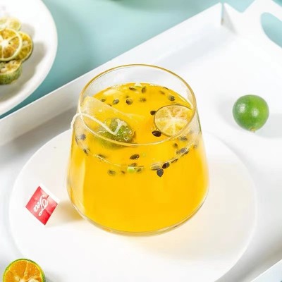 青桔百香果茶夏季冷泡柠檬水组合茶代发水果茶金桔柠檬百香果图5
