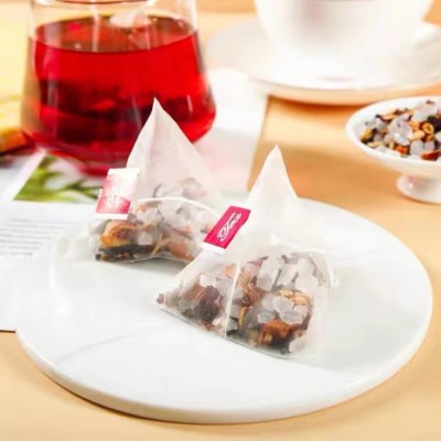 酸梅汤 桑葚玫瑰茄茶 养生茶三角包花茶源头工厂代发现货加工图4