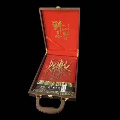 东北吉林长白山人参礼盒装林下参礼品野山参移山参泡酒批发图3