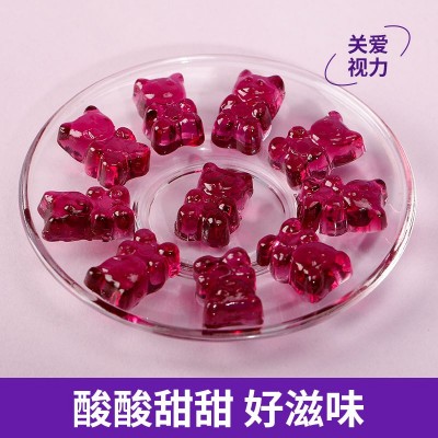 厂家直发DHA蓝莓叶黄素酯成人儿童学生熬夜视力凝胶软糖批发图3