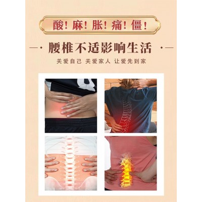 腰突一贴灵蜂蜜贴腰部扭伤不适间盘突出疼痛劳损腰椎贴膏药贴批发图4