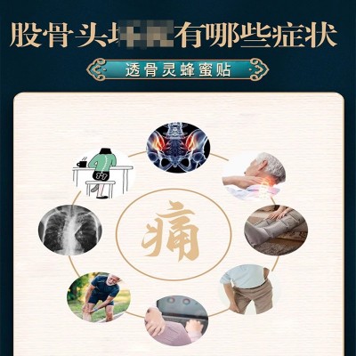 骨骨头坏死颈肩腰腿疼膝盖关节膏药贴透骨灵坐骨神经疼富贵包膏贴图2