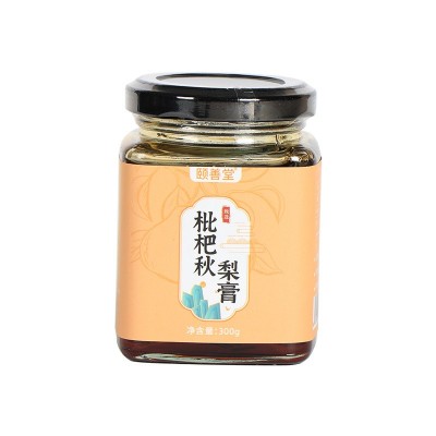 枇杷秋梨膏鲜梨膏罗汉果枇杷雪梨菊花膏方膏滋代加工批发图5