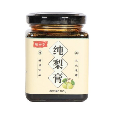 纯梨膏 鲜梨膏砀山酥梨直播爆款源头厂批发膏滋图5