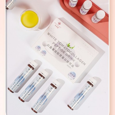 花瓣集胶原蛋白肽7支电商供货抖音带货白晶番茄胶原蛋白肽饮料图4
