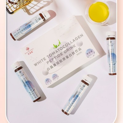 花瓣集胶原蛋白肽7支电商供货抖音带货白晶番茄胶原蛋白肽饮料图2