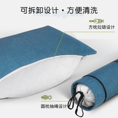 新款家用艾草枕头颈椎枕头颈椎病通用枕成人护颈枕头厂家代批发图3
