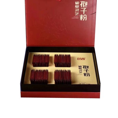 品高破壁灵芝孢子粉60袋200袋每盒灵芝孢子油礼盒装支持批发代发图5