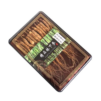 东北特产长白山人参野山参泡酒料中药材8年老参黑金林下参图2
