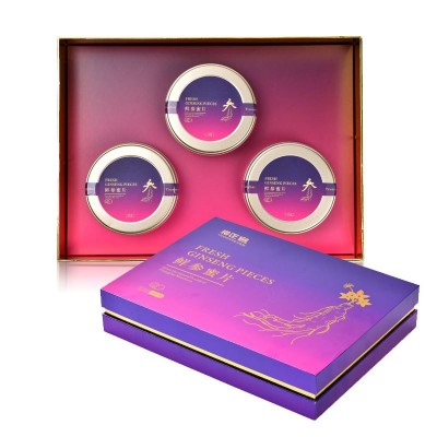 鲜参蜜片礼盒装 东北特产50g*3盒/套开盒即食蜜制鲜 高端送礼图5