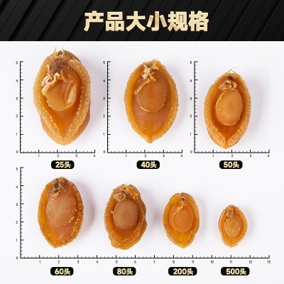 大连鲍鱼干海鲜干货批发淡干小鲍鱼多种规格厂家现货煲汤煮粥鲍鱼图4