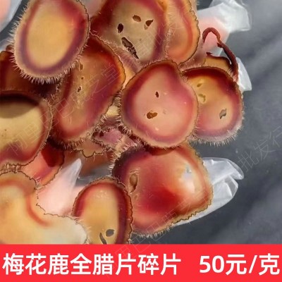 梅花鹿全蜡片碎片残片图3