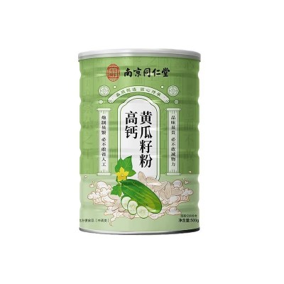 南京同仁堂高钙黄瓜籽粉滋补谷粉冲剂代餐黄瓜籽提取一件代发批发图5